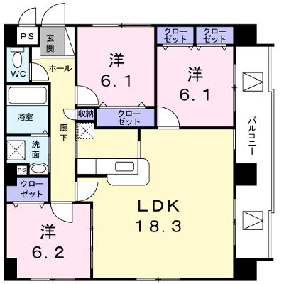 メゾン　シリウス 301【管理NO：1-014437901-03010】 2026年06月下旬入居可能の物件画像