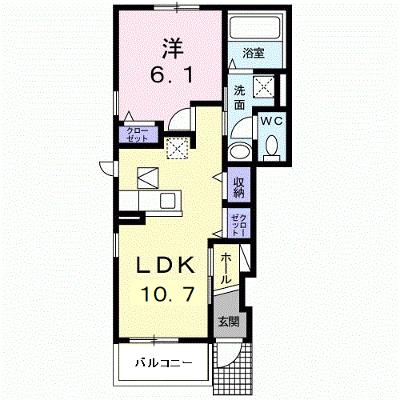 ビクトリア　リアン　Ｂ棟 101【管理NO：1-024777102-01010】 ★家具家電は申し込み後に搬入しますの物件画像