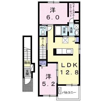 アヴニール　ベルⅢ 203【管理NO：1-023401103-02030】 ★家具家電は申し込み後に搬入します★の物件画像