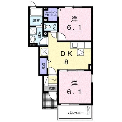 グレイス・ベル　Ⅱ 103【管理NO：1-023015802-01030】 ★家具家電は申し込み後に搬入しますの物件画像