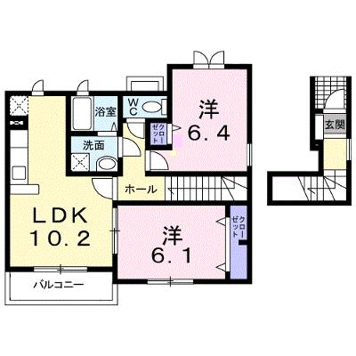 グリーンハイツ鷹取Ⅲ 201【管理NO：1-020369101-02010】 ★家具家電は申し込み後に搬入しますの物件画像