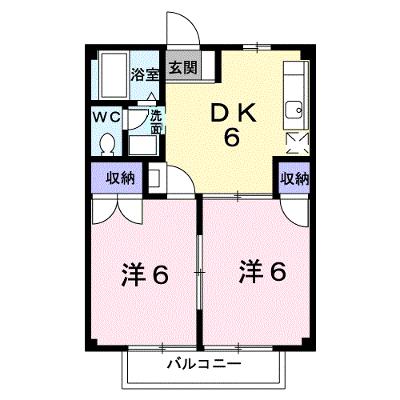 ニューシティ広川（Ｃ） 203【管理NO：1-004941201-02030】 ★家具家電は申し込み後に搬入します★の物件画像