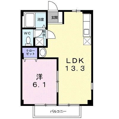 ニューシティ広川（Ｃ） 201【管理NO：1-004941201-02010】 ★家具家電は申し込み後に搬入します★の物件画像