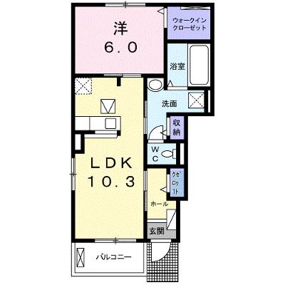 ファミール　ＭⅠ 101【管理NO：1-024983001-01010】 ★家具家電は申し込み後に搬入します★ ★2026年08月下旬入居可能★の物件画像