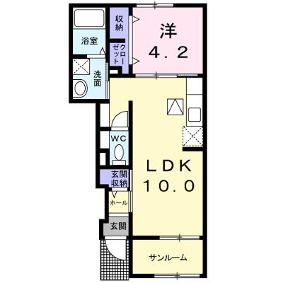 ジュネス 103【管理NO：1-023654601-01030】 ★家具家電は申し込み後に搬入します★の物件画像