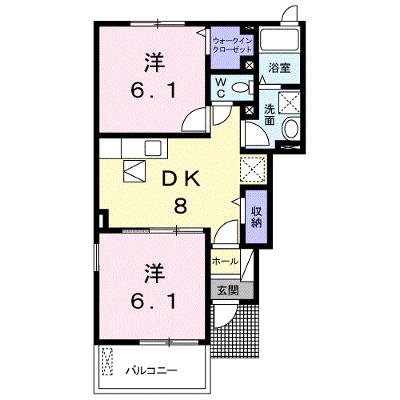 アヴニール　ベルⅠ 101【管理NO：1-023401101-01010】 ★家具家電は申し込み後に搬入します★の物件画像