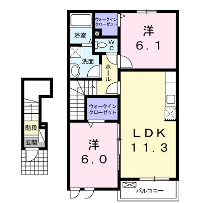 ソーレ２号館 202【管理NO：1-019206602-02020】の物件画像