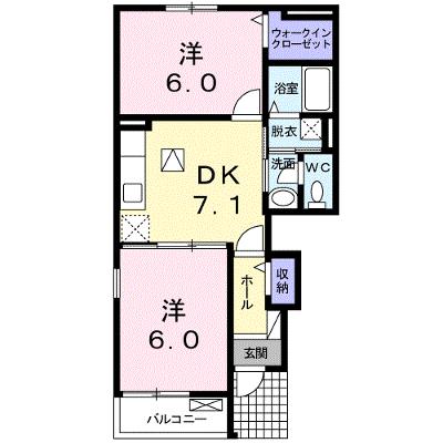 グレイシャス髙尾Ｃ 101【管理NO：1-017592903-01010】 ★家具家電は申し込み後に搬入します★の物件画像