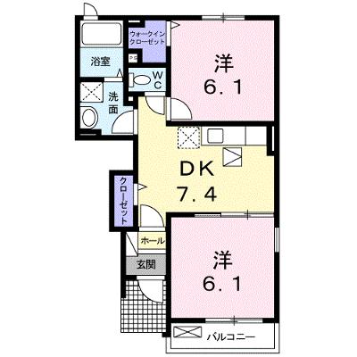 アレグリア 102【管理NO：1-017361701-01020】 ★家具家電は申し込み後に搬入します★の物件画像