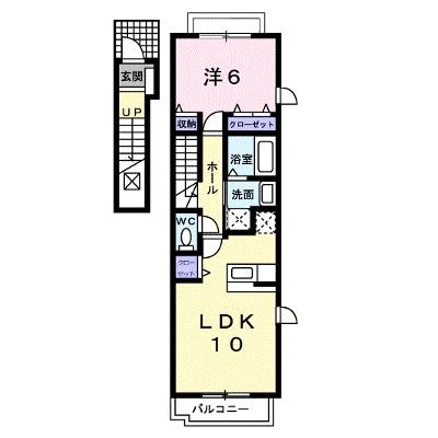 パラッツオⅡ 201【管理NO：1-015458501-02010】 ★家具家電は申し込み後に搬入します★の物件画像