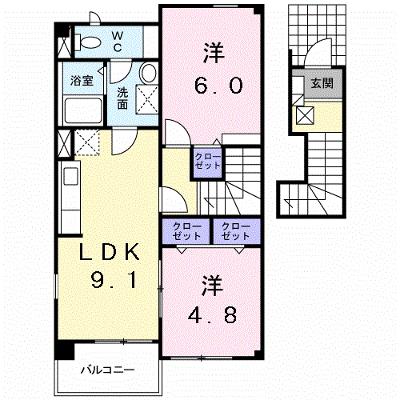 サンリット 203【管理NO：1-014497401-02030】の物件画像