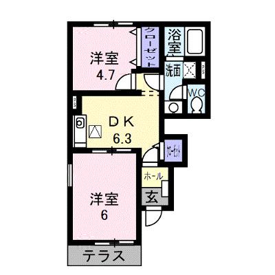 サンライズヴィラＡ 101【管理NO：1-012977901-01010】の物件画像