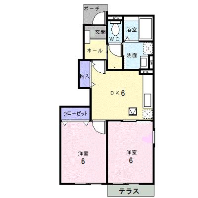 グレースなごみＢ 101【管理NO：1-012932202-01010】 ★家具家電は申し込み後に搬入します★の物件画像
