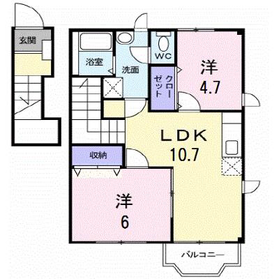 セレーノ 201【管理NO：1-012768301-02010】 ★家具家電は申し込み後に搬入します★の物件画像