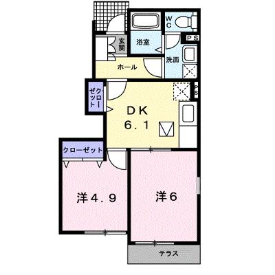 リーブメゾンＹ．Ａ 101【管理NO：1-012219401-01010】 ★家具家電は申し込み後に搬入します★の物件画像