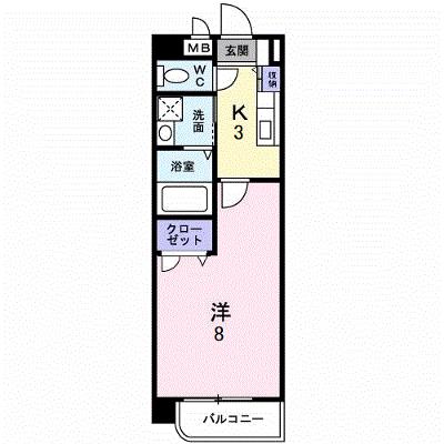 プロスペールＳ 102【管理NO：1-011292401-01020】 ★家具家電は申し込み後に搬入します★の物件画像