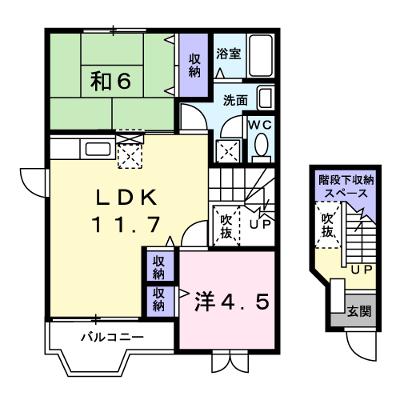 フロール 201【管理NO：1-010062001-02010】 2026年07月下旬入居可能の物件画像