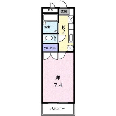 ペルレパークＢ 105【管理NO：1-007997601-01050】 ★家具家電は申し込み後に搬入します★の物件画像