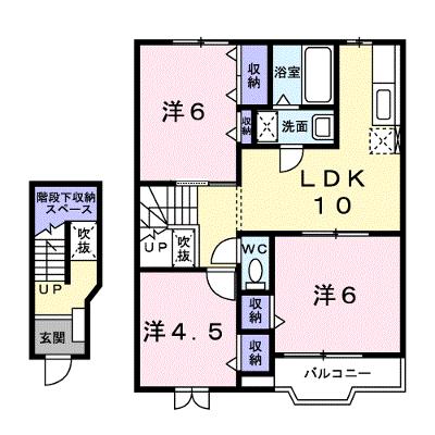 サファイアンエレガンスＡ 202【管理NO：1-007266901-02020】 ★家具家電は申し込み後に搬入します★の物件画像
