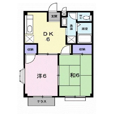 ストロベリーハイツ郷原 205【管理NO：1-005017901-02050】 ★家具家電は申し込み後に搬入します 2026年07月下旬入居可能の物件画像