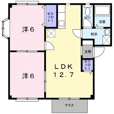 サザンコート長崎（Ｂ） 101【管理NO：1-004947502-01010】 ★家具家電は申し込み後に搬入します★の物件画像