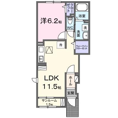 アトレ真木　Ⅰ 101【管理NO：1-027376601-01010】 ★家具家電は申し込み後に搬入します★ ★2026年10月下旬入居可能★の物件画像