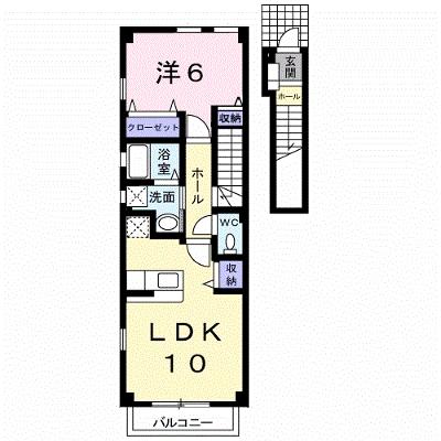 ローレルツインＡ 202【管理NO：1-012412401-02020】 ★家具家電は申し込み後に搬入します★ ★2026年08月中旬入居可能★の物件画像