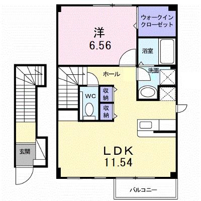 プロスパー六番館 203【管理NO：1-011905301-02030】 ★家具家電は申し込み後に搬入しますの物件画像