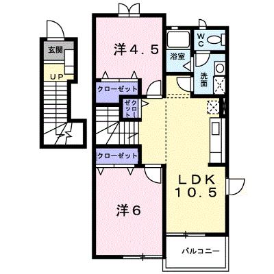 カステリア三隈Ⅱ 201【管理NO：1-011528901-02010】 ★家具家電は申し込み後に搬入しますの物件画像
