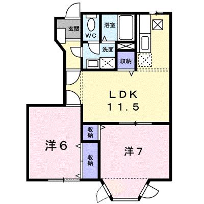 グレース　後藤 102【管理NO：1-009329801-01020】 ★家具家電は申し込み後に搬入しますの物件画像