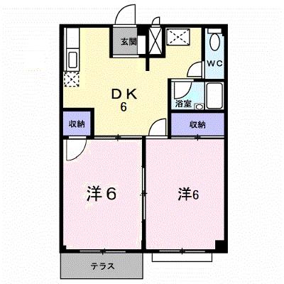 パルテノン 102【管理NO：1-002402501-01020】 ★家具家電は申し込み後に搬入します★の物件画像