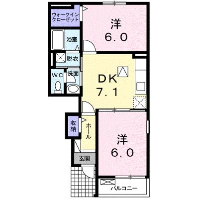 ピーヌスＫｅｉ 102【管理NO：1-017757301-01020】 ★家具家電は申し込み後に搬入します★ ★2026年08月下旬入居可能★の物件画像