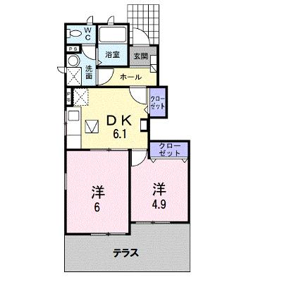 コータ・コート　Ｂ 103【管理NO：1-014415102-01030】 ★家具家電は申し込み後に搬入します 2026年07月下旬入居可能の物件画像