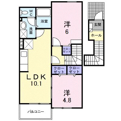 フェアリーヒルズ壱番館 203【管理NO：1-014401001-02030】 ★家具家電は申し込み後に搬入します★の物件画像