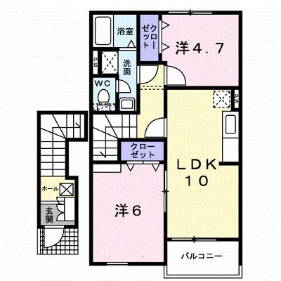 フォレスト金の原Ⅱ 203【管理NO：1-011907701-02030】 ★家具家電は申し込み後に搬入します★の物件画像