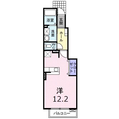 ロマネスク　Ａ 102【管理NO：1-014569401-01020】 ★家具家電は申し込み後に搬入しますの物件画像