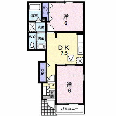 サンモールＢ 104【管理NO：1-013237202-01040】 ★家具家電は申し込み後に搬入します★の物件画像