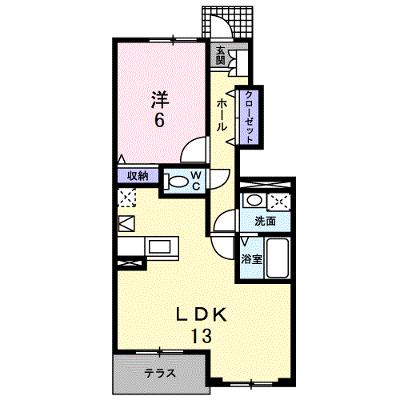 フォレストヒルズⅡ 102【管理NO：1-013486101-01020】 ★家具家電は申し込み後に搬入しますの物件画像