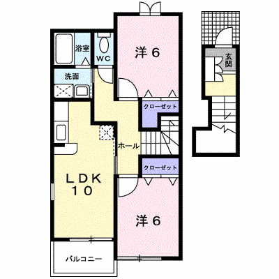 アルハンブラ一番館 203【管理NO：1-013005701-02030】 ★家具家電は申し込み後に搬入します★の物件画像