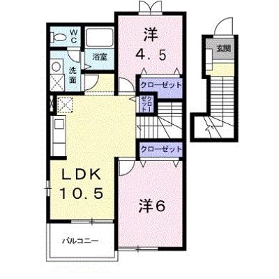 サニーレーン 203【管理NO：1-012016201-02030】 ★家具家電は申し込み後に搬入しますの物件画像