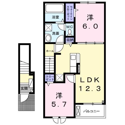 シーズン　ＨＲ 202【管理NO：1-026784601-02020】 ★家具家電は申し込み後に搬入しますの物件画像