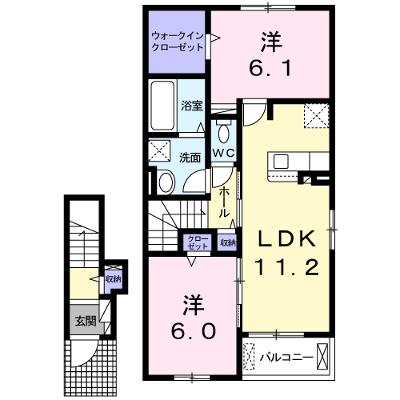モデルノカーサ　Ｂ 204【管理NO：1-024767602-02040】 ★家具家電は申し込み後に搬入しますの物件画像