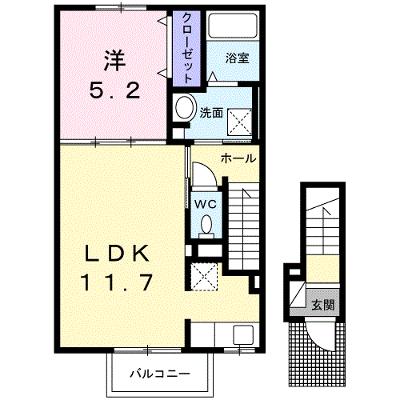 プリート蛎瀬 207【管理NO：1-023526201-02070】 ★家具家電は申し込み後に搬入します 2026年08月下旬入居可能の物件画像