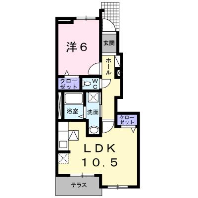 カーサブリランテ 102【管理NO：1-017392101-01020】 ★家具家電は申し込み後に搬入します★の物件画像
