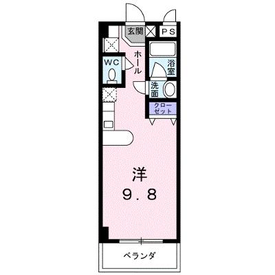 サンライズヒルズ 304【管理NO：1-099228201-03040】 ★家具家電は申し込み後に搬入しますの物件画像
