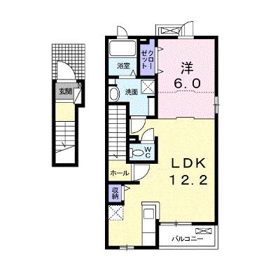 ＨＩＮＯＫＩ　Ⅷ 201【管理NO：1-024698901-02010】 ★家具家電は申し込み後に搬入します★の物件画像