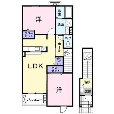 メゾン・グランツ 203【管理NO：1-015356201-02030】 ★家具家電は申し込み後に搬入します★の物件画像