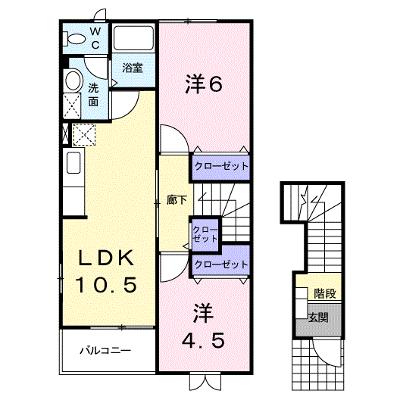 ヴィクトワール四日市Ｂ 201【管理NO：1-011904602-02010】 ★家具家電は申し込み後に搬入しますの物件画像
