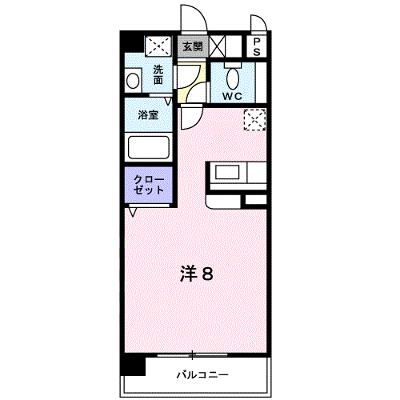 Ｇｒａｃｅ　下郡 302【管理NO：1-016088701-03020】 ★家具家電は申し込み後に搬入します★の物件画像