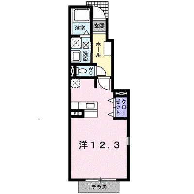 フローラル奥田Ａ 101【管理NO：1-014855501-01010】 ★家具家電は申し込み後に搬入しますの物件画像